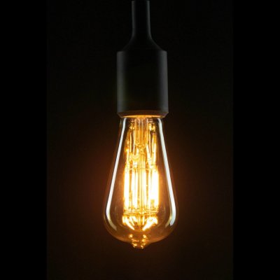 Segula LED E27 ST64 5W 2200K zlatá/stříbro dim – Hledejceny.cz