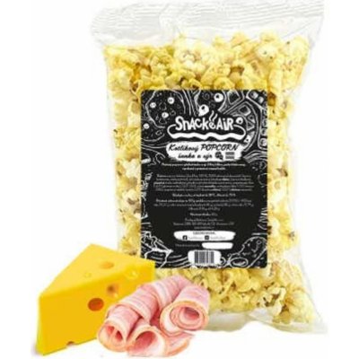 SnackAir Kotlíkový popcorn šunka a sýr 60g – Zboží Mobilmania
