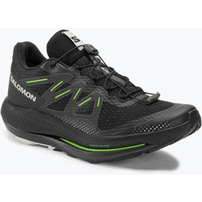 Salomon Pulsar Trail M L47385200 black black green gecko – Hledejceny.cz