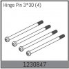 Modelářské nářadí Absima 1230847 Inner Hinge Pin 33x30mm 4