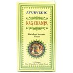 Ayurvedic Nag Champa indické vonné františky tekoucí dým 10 ks – Hledejceny.cz