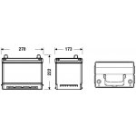 Exide Excell 12V 70Ah 540A EB704 – Zboží Mobilmania