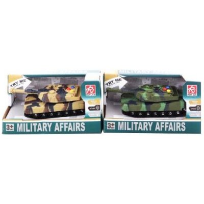 LAMPS MILITARY AFFAIRS Tank na baterie se zvuky