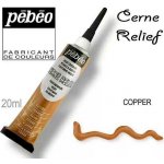 Pébéo Kontura CERNE RELIEF č.480 20 ml měděná – Zboží Dáma