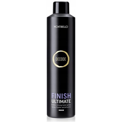 Montibello Decode Finish Ultimate Spray lak na vlasy s extra silnou fixací 400 ml