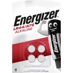 Energizer A76 LR44 150mAh 4ks E300141401 – Zboží Živě