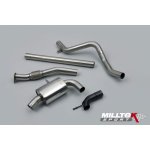 Milltek Sport Catback výfuk Renault Megane RS 250/265 včetně Cup 10- - verze bez rezonátoru – Hledejceny.cz