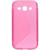Pouzdro a kryt na mobilní telefon Pouzdro S-case Samsung S7270 Galaxy Ace3 růžové
