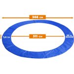 Aga kryt pružin na trampolínu 366cm modrá – Sleviste.cz