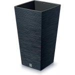 Prosperplast Květináč FURU SQUARE 20 cm antracit – Hledejceny.cz