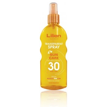 Lilien Sun Active transparent. sprej na opalování SPF30 200 ml