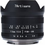 7Artisans 7,5mm f/2.8 II Fisheye Canon EF-M – Hledejceny.cz
