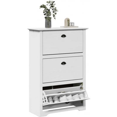 VidaXL Bodo bílý 80x35x118 cm – Sleviste.cz