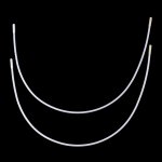 Podprsenkové kostice ploché kovové vel. 135 – Zboží Mobilmania