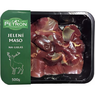 Petron Jelení maso na guláš 0,5 kg – Zboží Dáma