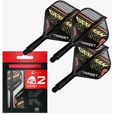 Target - darts K-Flex - Gabriel Clemens - No2 - Short - TRG410120 – Zboží Dáma