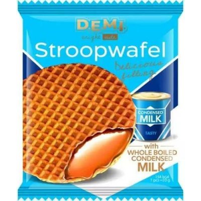 Saleks stroopwafel condensed milk 33 g – Sleviste.cz