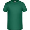 Dětské tričko James Nicholson dětské chlapecké tričko Basic Boy zelená irská