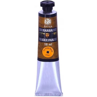 Art&Hobby Artea olejová barva Profi 18 ml kadmiová žlutá jantarová – Hledejceny.cz