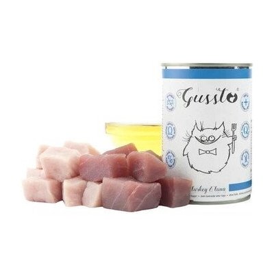 GUSSTO Cat Fresh Turkey&Tuna 400 g