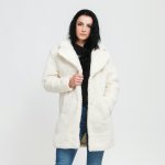 Urban Classics Ladies Oversized Sherpa Coat krémová – Zboží Dáma