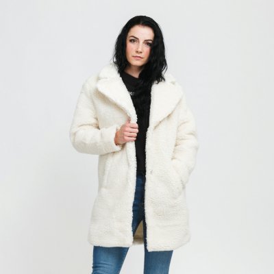 Urban Classics Ladies Oversized Sherpa Coat krémová – Zbozi.Blesk.cz