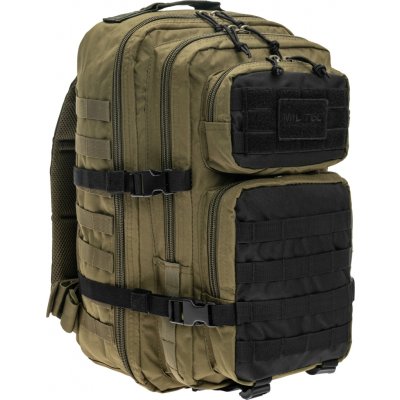 Mil-tec Ranger Assault velký green Black 36 l – Sleviste.cz