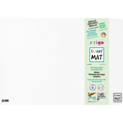 FUNNY MAT Funny Mat Podložka na kreslení Čistá + pastelky zdarma 489788 – Hledejceny.cz