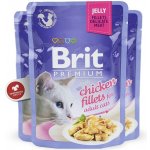 Brit cat adult Premium with Chicken Fillets jelly 85 g – Zboží Mobilmania