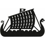 M-TAC Cordura Nášivka/Patch Drakkar - black (51170002) – Zboží Dáma