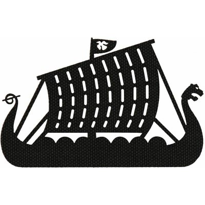 M-TAC Cordura Nášivka/Patch Drakkar - black (51170002) – Zboží Dáma