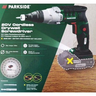 PARKSIDE PTBSA 20-Li B2 bez aku – Zboží Dáma