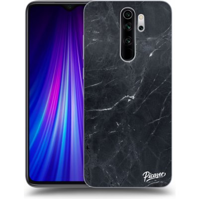 Pouzdro Picasee silikonové Xiaomi Redmi Note 8 Pro - Black marble čiré – Zboží Mobilmania