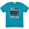 Dětské tričko Winkiki chlapecké triko WTB91424, šedomodrá modrá