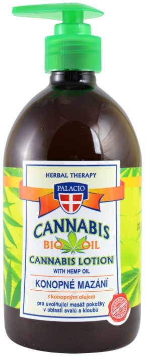 Palacio Herbal Therapy konopné mazání 500 ml