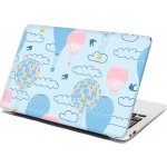 Sablio Samolepka na notebook Horkovzdušné barevné balóny - 29x20 cm – Zboží Živě