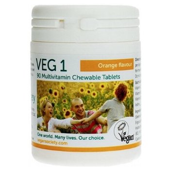 The Vegan Society VEG 1 pomeranč 90 tablet