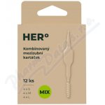 HERBADENT HERo mezizubní kartáčky MIX velikostí 12 ks – Zboží Dáma