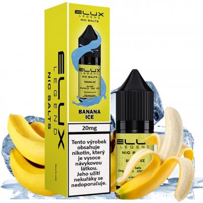 Elux Legend Salts Banana Ice 10 ml 20 mg – Hledejceny.cz
