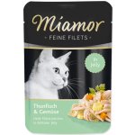 Miamor Feine Filets jelly tuňák & zelenina 24 x 100 g – Hledejceny.cz