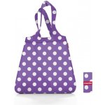 Reisenthel Mini Maxi Shopper Dots white purple – Sleviste.cz