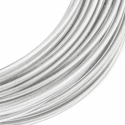 PVC ocelové lanko 2/3mm 6x7 50mb – Zboží Mobilmania