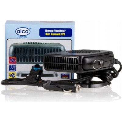 Alca/Heyner (Germany) Ventilátor s ohřevem 12V/150W 3v1, 544000 – Hledejceny.cz