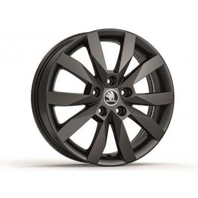 Škoda CRYSTAL 6x17 5x112 ET48 black – Hledejceny.cz