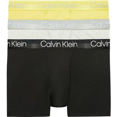 Calvin Klein Modern Structure Trunk 3P light grey/mesquite lime/black