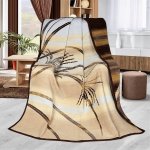 Bellatex deka Karmela Plus kapradí béžové 150x200 – Sleviste.cz