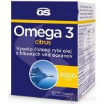 GS Omega 3 citrus 3000 mg 60 + 30 kapslí – Hledejceny.cz