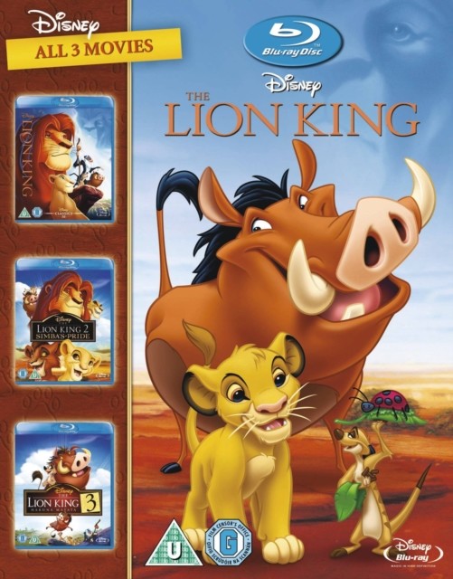 Lion King Trilogy DVD