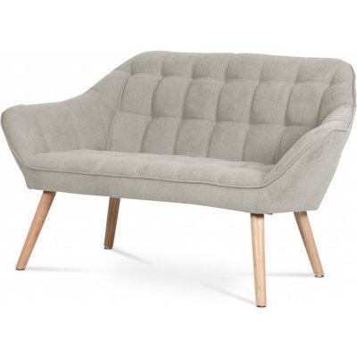 Autronic SEDAČKA z masivu kaučukovníku šedobéžová – Zboží Dáma