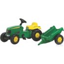 Rolly Toys šlapací traktor JOHN DEERE s přívěsem